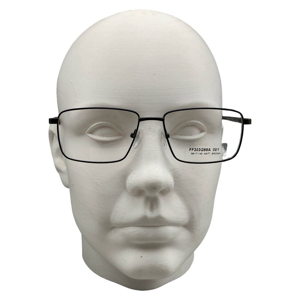 Oakley Gauge 3.2 Blade Polished Black Eyeglasses OX5128-0454 Titanium  Scratched